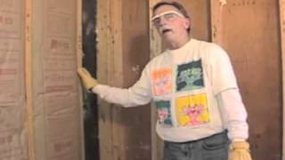 Right Vs Wrong Installing Insulation Batts In Exterior Walls  Part One [upl. by Yadahs692]