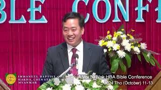 Rev Dr Taan Mang Zarhpi Ni Zingpumh Phungchim 2024 October 13 A Voi 89nk HBA Bible Conference [upl. by Awe]