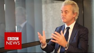 How Geert Wilders views the European Union  BBC News [upl. by Yrgoerg177]