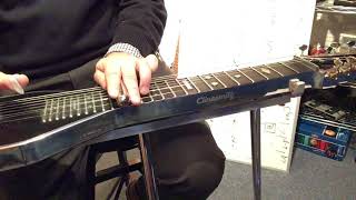 Lap steel string pulls ex 1 [upl. by Annasus]