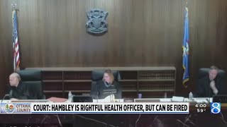 Court Hambley is rightful Ottawa health officer but can be fired [upl. by Itnaihc425]