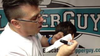 Clipper over comb cutting help comb tooth tip trick Ivan zoot cl [upl. by Maryanna337]