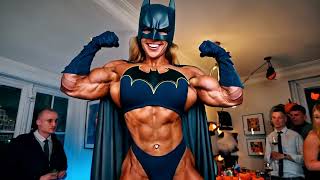 Batgirl AI FemaleMuscle [upl. by Niobe]