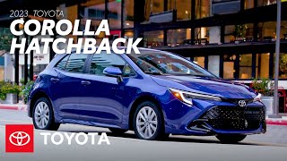 2023 Toyota Corolla Hatchback Overview  Toyota [upl. by Anirbes]