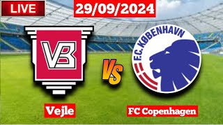 Vejle vs FC Copenhagen  Superliga  Fifa Live Match HD Today 2024 [upl. by Llenrac994]