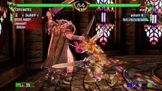 Soul Calibur 4 Cervantes Destruction Part 1 [upl. by Leohcin647]