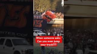 World Record kick flip stunt in an offroad race truck motorsport offroad shorts [upl. by Oisor]