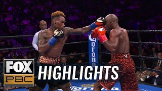 Tony Harrison takes down Jermell Charlo breaks down unanimous decision  HIGHLIGHTS  PBC ON FOX [upl. by Nillor576]