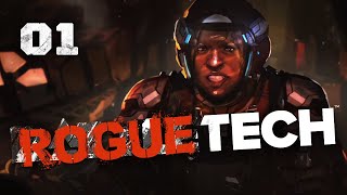 Once more unto the Breach  Roguetech Mod  Battletech Career Mode Playthrough 01 [upl. by Asilet]