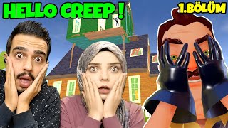 HELLO CREEP 1BÖLÜM ANAHTARLI WİLSON  Hello Neighbor Mod [upl. by Onailimixam]