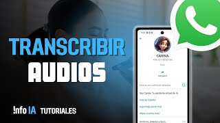 Cómo TRANSCRIBIR AUDIOS de WhatsApp con Inteligencia Artificial [upl. by Coryden10]