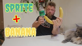 Famous Sprite and Banana Challenge – See What Happens [upl. by Leorsiy]