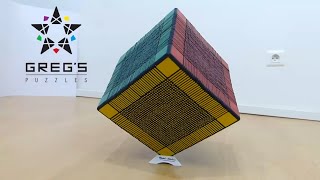 WORLD RECORD 33x33x33 RUBIKs CUBE [upl. by Airemahs]