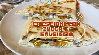 CRESCIONI CON ZUCCA E SALSICCIA [upl. by Marston]