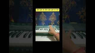 C Sa re ga ma  Piano lessonC scale  piano pianocover pianolessons shorts youtube tutorial [upl. by Ama]