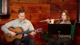 Gymnopedie No 1 Erik Satie  flute amp guitar  Lois Herbine amp Pete Smyser [upl. by Nealson525]