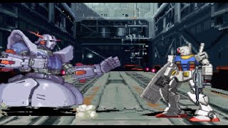 ePSXe Zeong vs RX78 Gundam Battle Assault 2 [upl. by Kittie674]