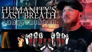 Reaction  Humanitys Last Breath  Labyrinthian [upl. by Ilsa]