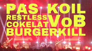 VOB COKELAT PAS KOIL RESTLESS BURGERKILL  PHALASVARA VOL1 BANDUNG 2024 [upl. by Kenaz]