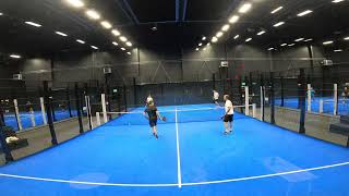 Padel match 241010  Falun [upl. by Ettenaj]