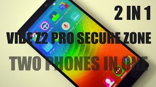 Lenovo Vibe Z2 Pro K920 Secure Zone Two Phones in One Phone [upl. by Alejna]