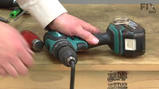 Makita Hammer Drill Repair  How to Replace the Gear Assembly [upl. by Tracey388]