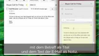 Los gehts mit Wunderlist  Mail to Wunderlist [upl. by Rubenstein659]