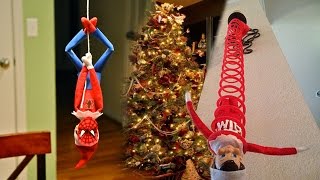 50 Hilarious Elf on the Shelf Ideas for Christmas [upl. by Hcurob]