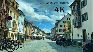 Driving in Villingen Germany  4k Video  Driving Tour [upl. by Seto327]