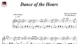 Dance of the Hours  Amilcare Ponchielli Piano Sheet Music Piano Tutorial [upl. by Breed161]