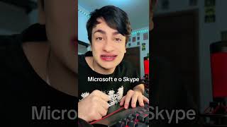 Microsoft e o Skype shorts [upl. by Nazus]