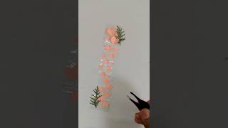 Cute Heart Bookmark  Easy Paper Craft with Tape [upl. by Prober]