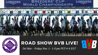 ROLL CALL FRIDAY FROM THE BREEDERS CUP BostonVsTheBook [upl. by Urien]