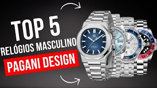 Os Top 5 Melhores relógios masculino da Pagani Design [upl. by Eanrahc469]