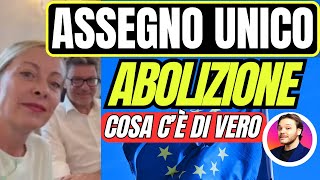 ASSEGNO UNICO 🔥 La verità di GIORGIA MELONI [upl. by Aret770]