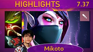 ⭐ 737 Mikoto Templar Assassin KDA  32 KP  78 New patch Mid Highlights  Dota 2 Top MMR [upl. by Rotman]