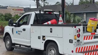 Te explicamos cómo avanza la restauración del servicio eléctrico en Houston [upl. by Kakalina560]