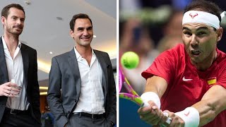 Andy Murray and Roger Federer brought in as rival shares emotional Rafael Nadal moment [upl. by Werna]