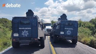 🔴Policía Estatal se encuentran trabajando sobre la México 15 para poder liberar la rua federal [upl. by Einwahs507]