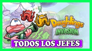 Doughlings Invasion  quotTodos los Jefesquot  Gameplay  Sub Español  No Comentado [upl. by Sutherlan]