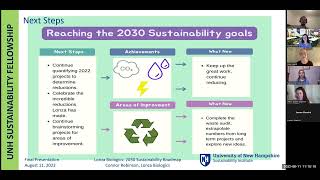 2022 Sustainability Fellowship Connor Robinson Lonza Biologics [upl. by Weldon]