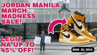 Jordan Manila March Madness Sale Aabot Hanggang 45 Off  Until March 31 2024 [upl. by Marta]