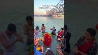 quotHappy Chhath Puja to allquot 🏵️ 🪔festival happiness faith beautiful [upl. by Donna]