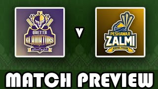 Quetta Gladiators vs Peshawar Zalimi Match Prediction [upl. by Cathryn]