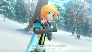 Kagamine Len soundless voice Project Diva F2nd Sub español  romaji [upl. by Evonne]