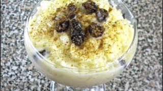 ARROZ CON LECHE RecetaFacil [upl. by Shrier]