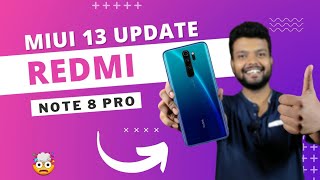 MIUI 13 update in Redmi NOTE 8 Pro 🔥 [upl. by Lrub]