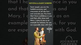 St Joseph Novena 🤎 shorts [upl. by Belding]