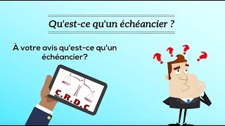 Quest ce quun échéancier [upl. by Ahsilak]