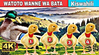 WATOTO WANNE WA BATA  Hadithi za kiswahili  Hadithi za kiswahili 2022  katuni  fairytales [upl. by Lleynad]